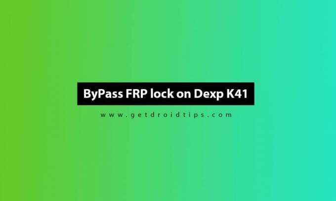 ByPass FRP zár a Dexp K41-en