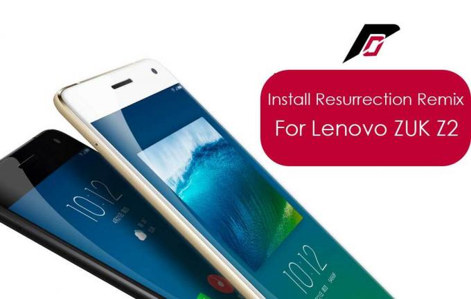 Lenovo ZUK Z2 (Android Marshmallow) के लिए पुनरुत्थान रीमिक्स स्थापित करें