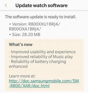 Nieuwste Galaxy Watch-software-update R800XXU1BRJ4 Verbetert het opladen van de batterij en meer