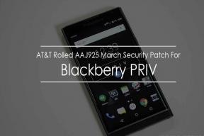 Parche de seguridad de marzo AAJ925 enrollado de AT&T para Blackberry PRIV