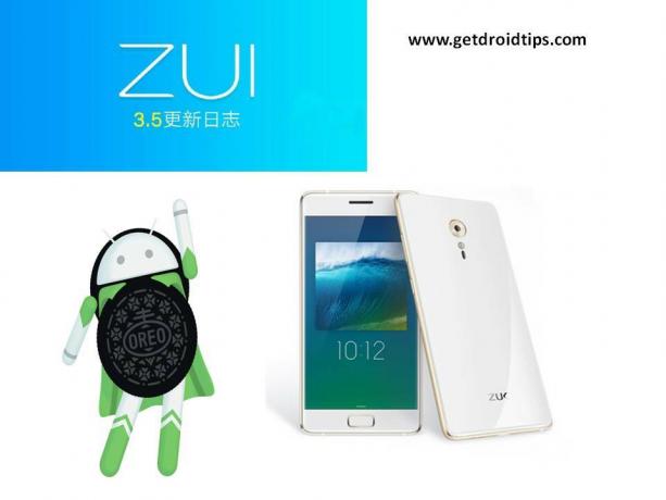 ZUK Z2 Pro Android Oreo värskendus