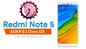 הורד והתקן את AOKP 8.1 Oreo עבור Redmi Note 5
