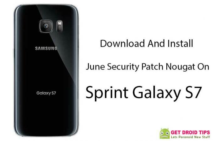 Pobierz Zainstaluj G930PVPU4BQF3 Czerwcowa poprawka bezpieczeństwa Nougat na Sprint Galaxy S7