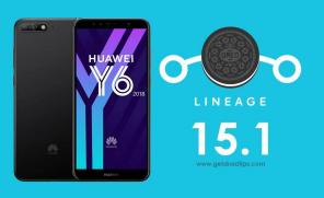 Atsisiųskite „Lineage OS 15.1“ iš „Huawei Y6 2018“ pagrįstos „Android 8.1 Oreo“