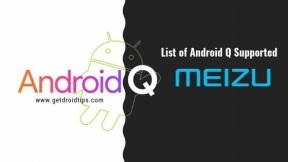 Liste over Android 10-støttede Meizu-enheter