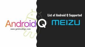 Списак Меизу уређаја који подржавају Андроид 10