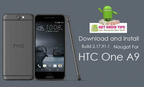 Download Installer Build 2.17.91.1 Nougat til HTC One A9 i Storbritannien (Storbritannien)