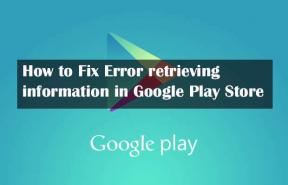 Sådan løses fejl ved hentning af oplysninger fra server RH-01 i Google Play Butik