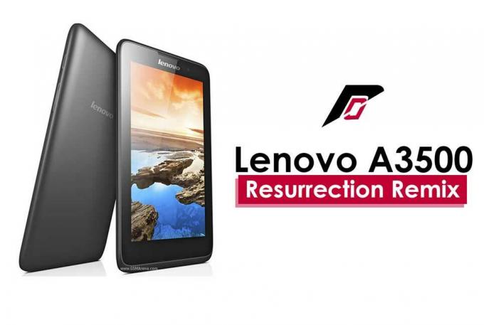 Ako nainštalovať Resurrection Remix pre Lenovo A3500 na základe systému Android 7.1.2 Nougat