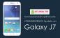 Λήψη Εγκατάσταση ασφαλείας Απριλίου με Build J700MUBS2BQC5 για Galaxy J7 2015