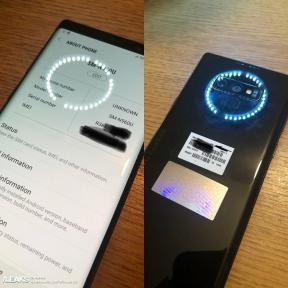 Samsung Galaxy Note 9 Live -kuvien vuoto: Ei sormenjälkeä näytössä