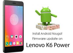 Instal Firmware Android 7.0 Nougat Resmi untuk Lenovo K6 Power K33 (K33_S222_170523_ROW)