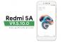 قم بتنزيل وتثبيت MIUI 9.5.10.0 Global Stable ROM على Redmi 5A
