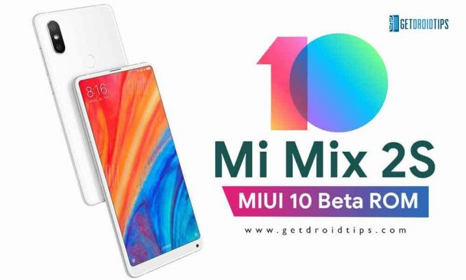 كيفية تثبيت MIUI 10 Global Beta ROM 8.7.26 لـ Xiaomi Mi Mix 2S [v8.7.26]
