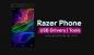 En Son Razer Phone USB Sürücülerini İndirin