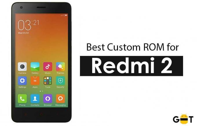 Liste over alle de beste tilpassede ROM-ene for Redmi 2