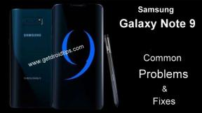 Pogoste težave in popravki Samsung Galaxy Note 9
