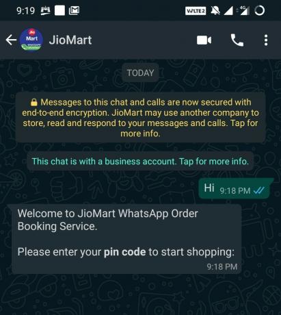 ordina online da JioMart