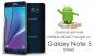 Stáhněte a nainstalujte N920LKLU2DQC7 Nougat na Galaxy Note 5 SM-N920L