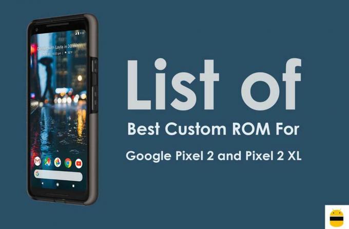 Liste over beste tilpassede ROM for Google Pixel 2 og Pixel 2 XL