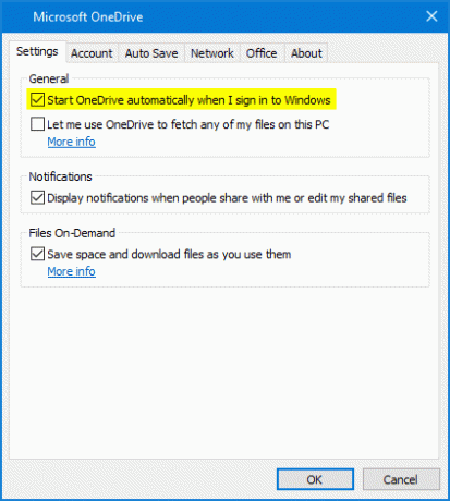 Slik løser du OneDrive-ikonet mangler fra oppgavelinjen i Windows 10