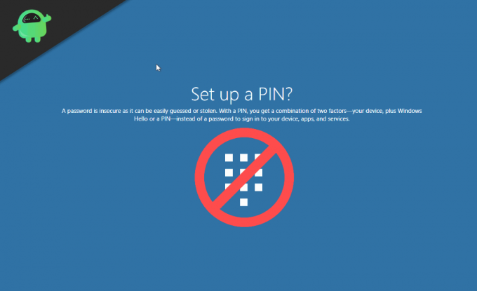 Windows Hello PIN -kirjautumisvaihtoehdon poistaminen käytöstä
