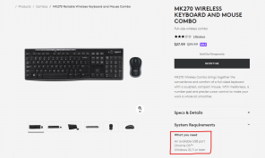 FIX: Logitech MK270 funktioniert nicht auf Mac