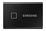Obrázok prenosného disku Samsung T7 Touch Portable - 2 TB - USB 3.2 Gen.2 External SSD Metallic Black (MU-PC2T0K / WW)