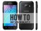 Kako iskorijeniti Verizon Samsung Galaxy J1 SM-J100VPP