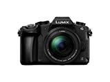 „Panasonic LUMIX DMC-G80MEB-K“ profesionalaus fotoaparato su 12–60 mm objektyvu vaizdas - juodas