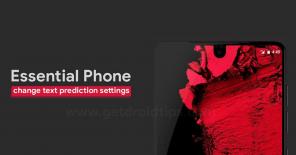 Come modificare le impostazioni di previsione del testo su Essential Phone PH-1