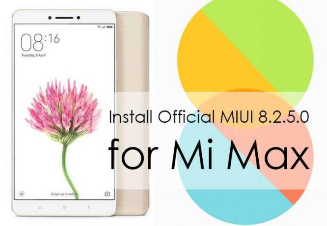 Lejupielādējiet un instalējiet MIUI 8.2.5.0 globālo stabilo ROM priekš Mi Max