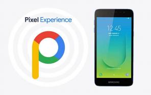 Last ned Pixel Experience ROM på Galaxy J2 Core med Android 9.0 Pie