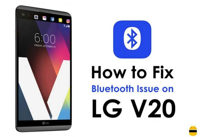 Kuinka korjata LG V20 Bluetooth-ongelma