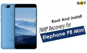 Hvordan rotere og installere TWRP Recovery på Elephone P8 Mini