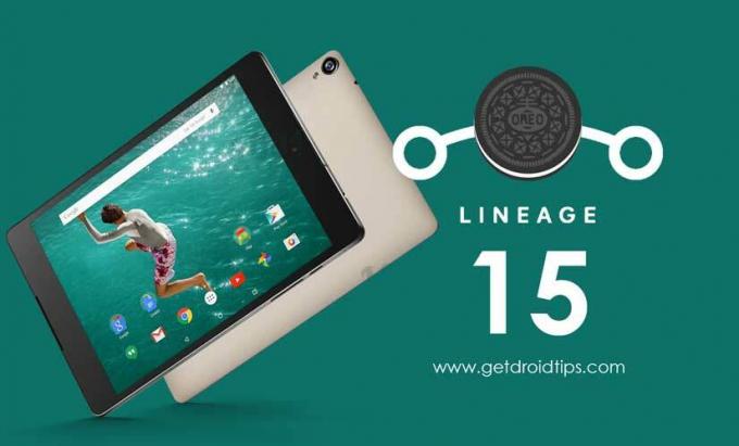 Lineage OS 15 installeren voor Nexus 9 (bot)
