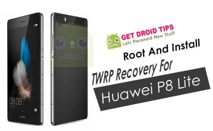 TWRP izveide un instalēšana Huawei P8 Lite (visi varianti)