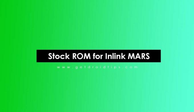 Come installare Stock ROM su Inlink MARS [Firmware Flash File]