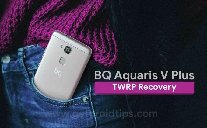 Hvordan rotere og installere TWRP Recovery for BQ Aquaris V Plus
