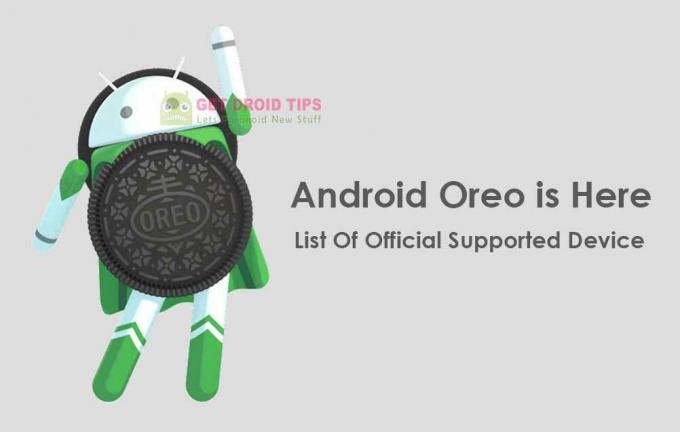 Android Oreo er her en liste over offisiell støttet enhet