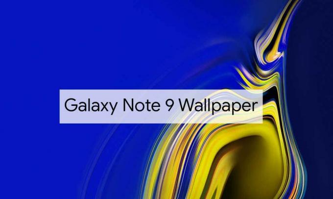 Baixe o papel de parede do Samsung Galaxy Note 9 [resolução Quad HD +]
