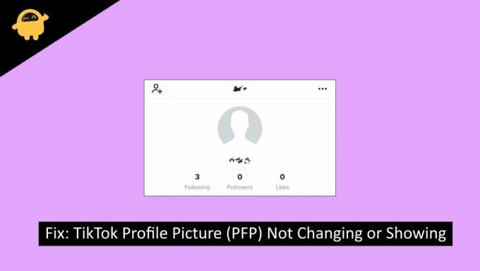 תקן תמונת פרופיל של TikTok (PFP) שאינה משתנה או מוצגת