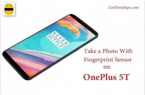 Hur man tar ett foto med fingeravtryckssensor på Oneplus 5T