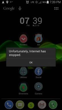 Wie behebe ich den Fehler "Leider wurde das Internet gestoppt" auf einem Android-Smartphone?