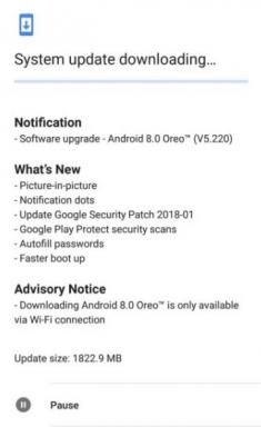 Posodobitev za Android 5 in Nokia 6 za Android Oreo se začne uradno premikati (V5.220)