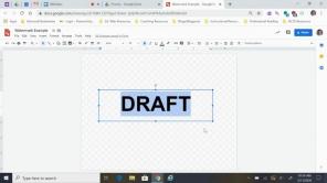 Jak vložit vodoznak do Wordu a Google Docs