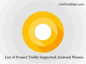 Liste der von Project Treble unterstützten Android-Telefone