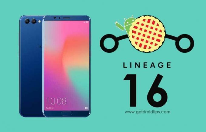 Last ned Installer Lineage OS 16 på Honor View 10 basert på Android 9.0 Pie