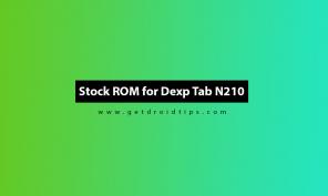 Stock ROMin asentaminen Dexp-välilehteen N210 [Firmware Flash file]