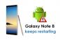 كيفية إصلاح Samsung Galaxy Note 8 الذي يستمر في إعادة التشغيل مرارًا وتكرارًا